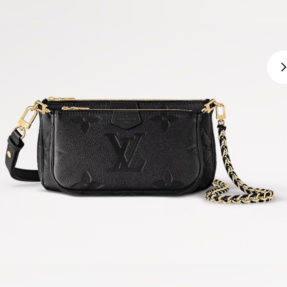 Louis Vuitton multi pochette - both bags, chain, and strap
